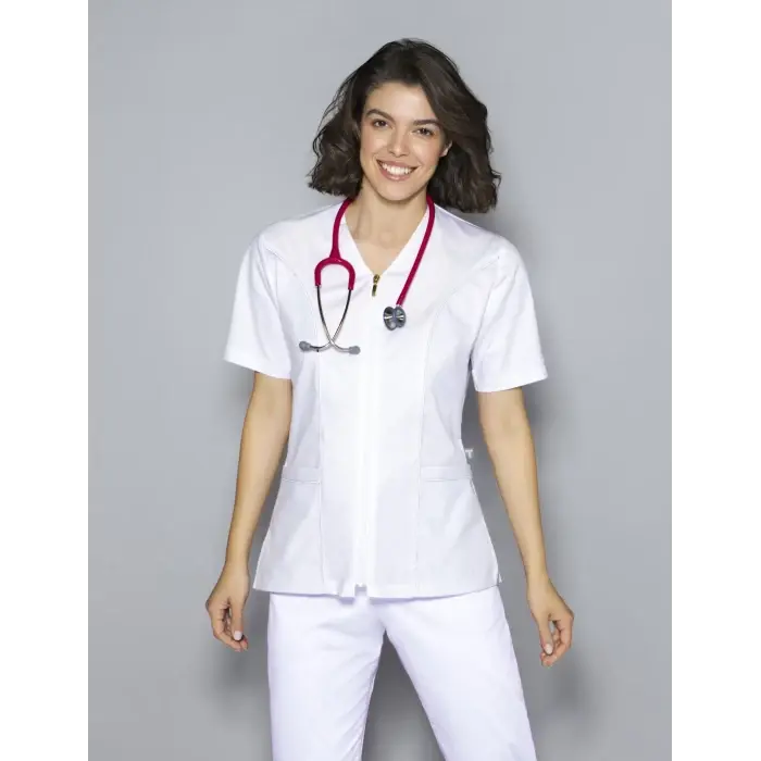 Costum ZIP Confort - Cotton Stretch - Uniforma Medicala Premium