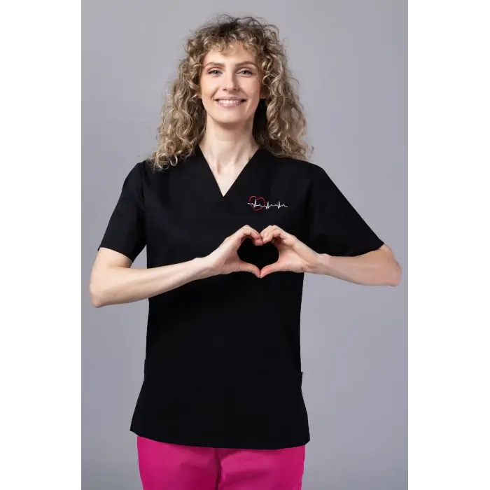 Costum medical TAG, Heartbeats for LOVE, XXXL (diverse culori)