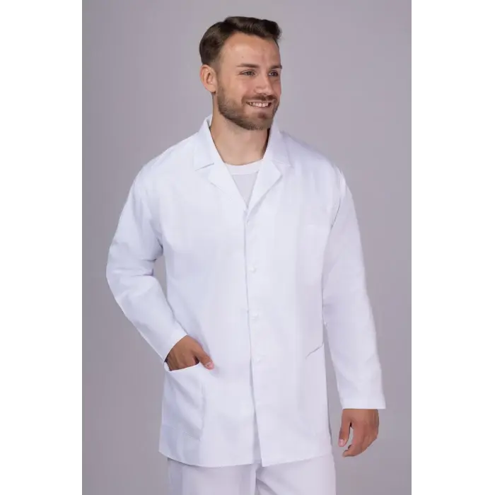 Bluza cu Revere Barbati - Maneca Lunga - Uniforma Medicala