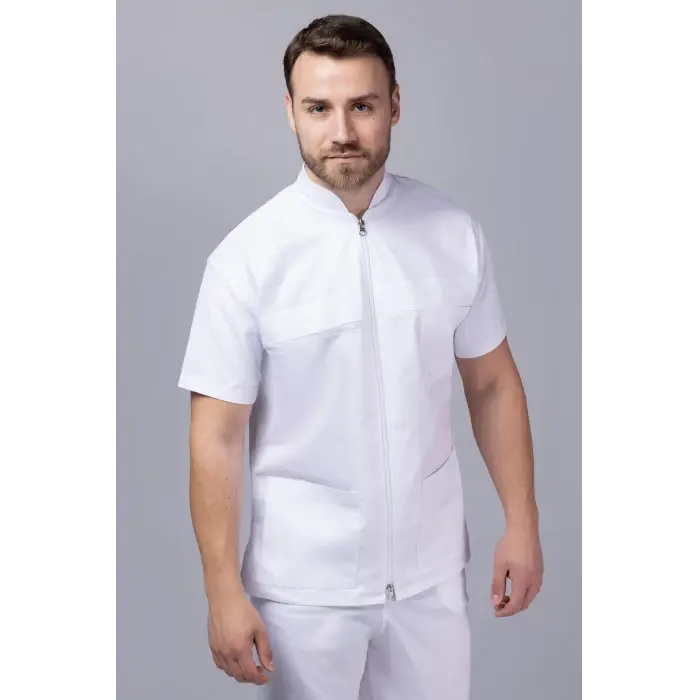 Tunica Barbateasca MAX - Cotton Strech, Uniforma Medicala Premium
